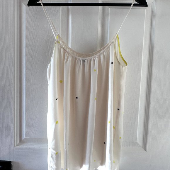 Aritzia Babaton Silk White Tank Top - Picture 2 of 4